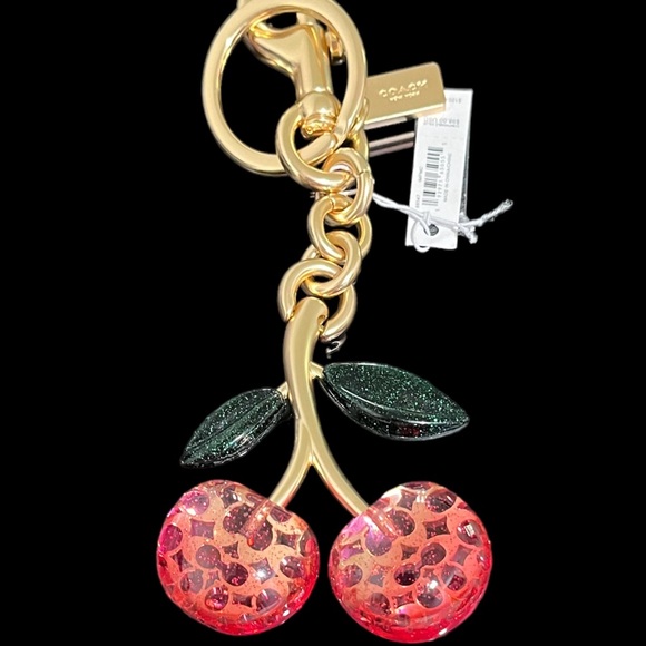 Coach Strawberry Bag Charm NEW - Picture 5 of 5
